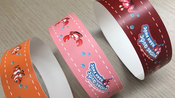 Vòng đeo tay bằng giấy thay vé vào cổng là gì?