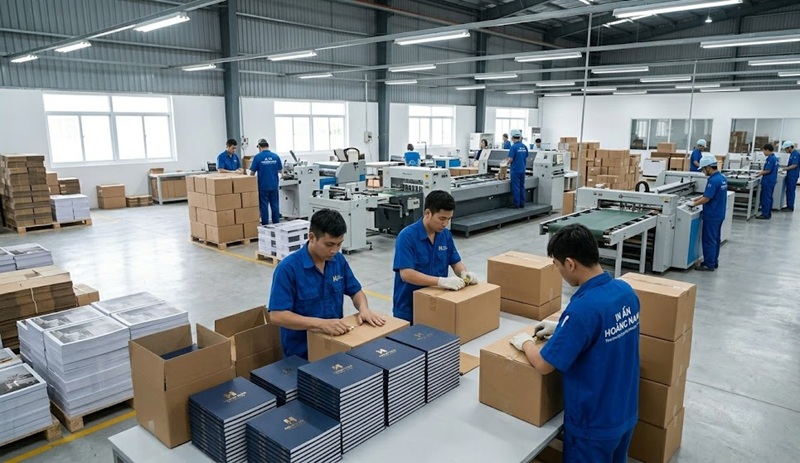 Quy trình kiểm tra và đóng gói thành phẩm chuyên nghiệp tại xưởng gia công